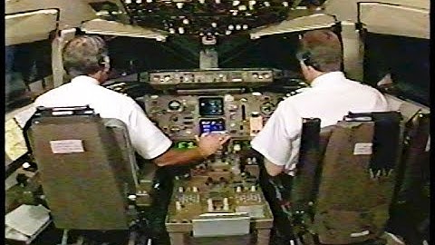 Northwest Airlines Flight Training Video Boeing 757 Normal Operations