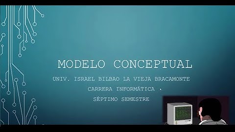 Modelo Conceptual - Israel Bilbao
