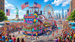 🇺🇸 NEW YORK MEMORIAL DAY WEEKEND 2026 🔥 | Massive Parade, Fleet Week, Street Festivals & Summer