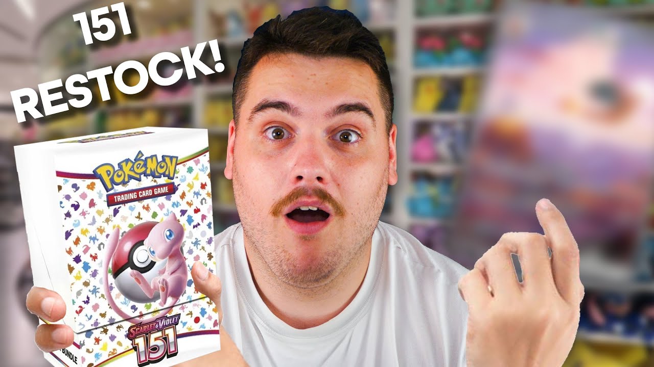 WE JUST PULLED THE RAREST POKEMON CARD FROM 151 Booster Bundles!