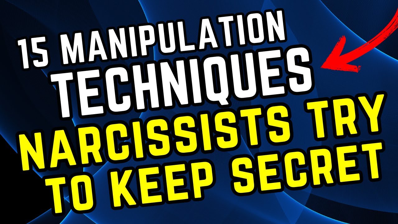 Narcissists Don't Want You To Know These Secret Manipulation Techniques ...