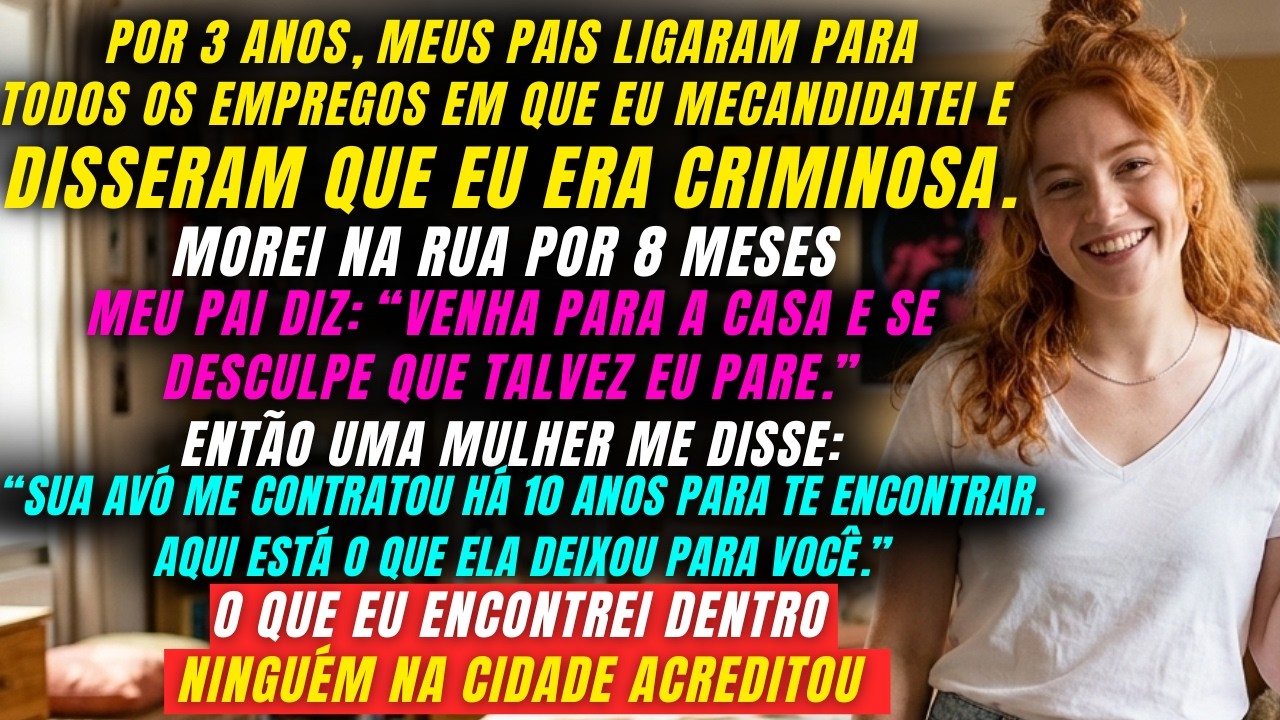Meus Pais Ligaram Para Os Empregos Em Que Eu Me Candidatei E Disseram Que Eu Tinha Ficha Criminal...