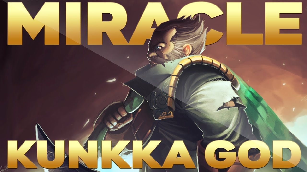 Miracle- EPIC KUNKKA Gameplay Compilation 7.22 Patch Dota 2 - Better Than !Attacker Kunkka?