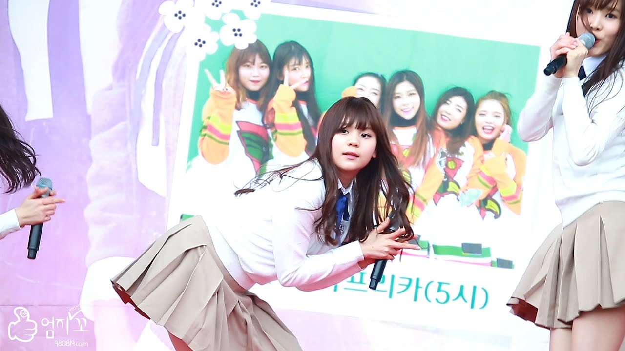 [160313] 여자친구(GFRIEND) '유리구슬(Glass Bead)' 엄지 직캠 By 반창꼬 @ 롯데몰 김포공항점 화이트데이 SWEET SONG