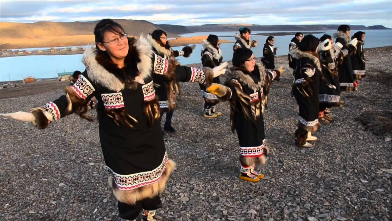 The Ulukhaktok Western Drummers and Dancers   Inuvialuit HD Drum Dance Series