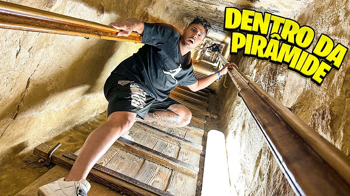 ENTREI DENTRO DA PIRÂMIDE NO EGITO 😮