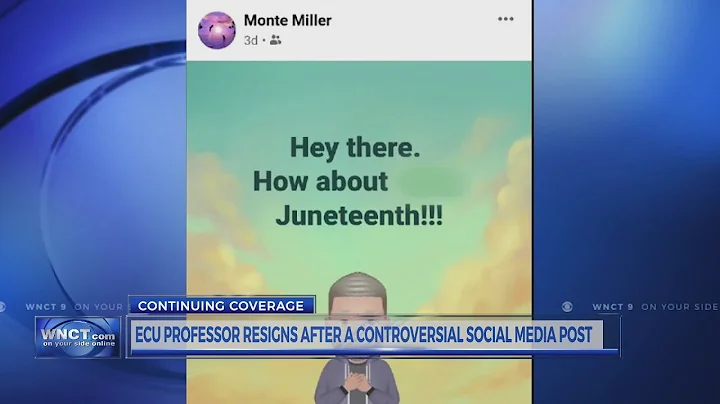ECU professor resigns after controversial social media post