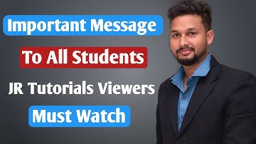 Important Message to all Students | All the best for Your Exams