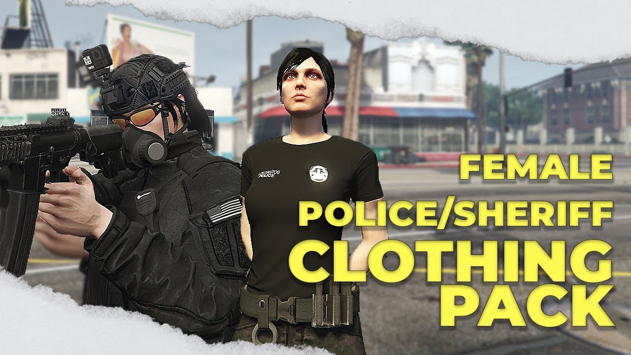 EXCLUSIVE] POLICE/SHERIFF EUP FEMALE CLOTHES PACK - FIVEM 