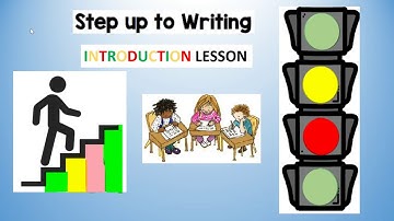 Step Up to Writing INTRODUCTION  Lesson-- Using colors to help you write