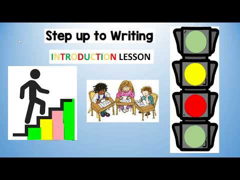 Step Up to Writing INTRODUCTION  Lesson-- Using colors to help you write