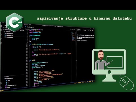 Programiranje u c++ (Binarne datoteke)