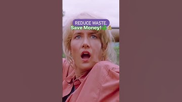 Reduce Waste, Save Money #greenkitchen #reduce #foodwaste #shortvideo #foodpreparation #seetext