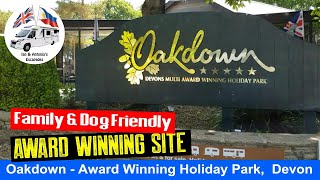 Oakdown Holiday Park  An award winning park in Sidmouth, South Devon.