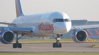 20 Close Up Takeoffs & Landings Manchester Airport