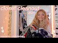 EXTREME CLOSET CLEANOUT 2021!! *decluttering + organizing my closet for fall/winter*
