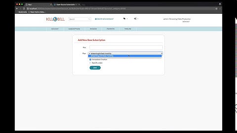 Account & Subscriptions with Kaui | Kill Bill