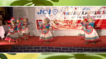 Group Dance | Onathumbi Poothumbi | J C I Nursery Kalolsavam