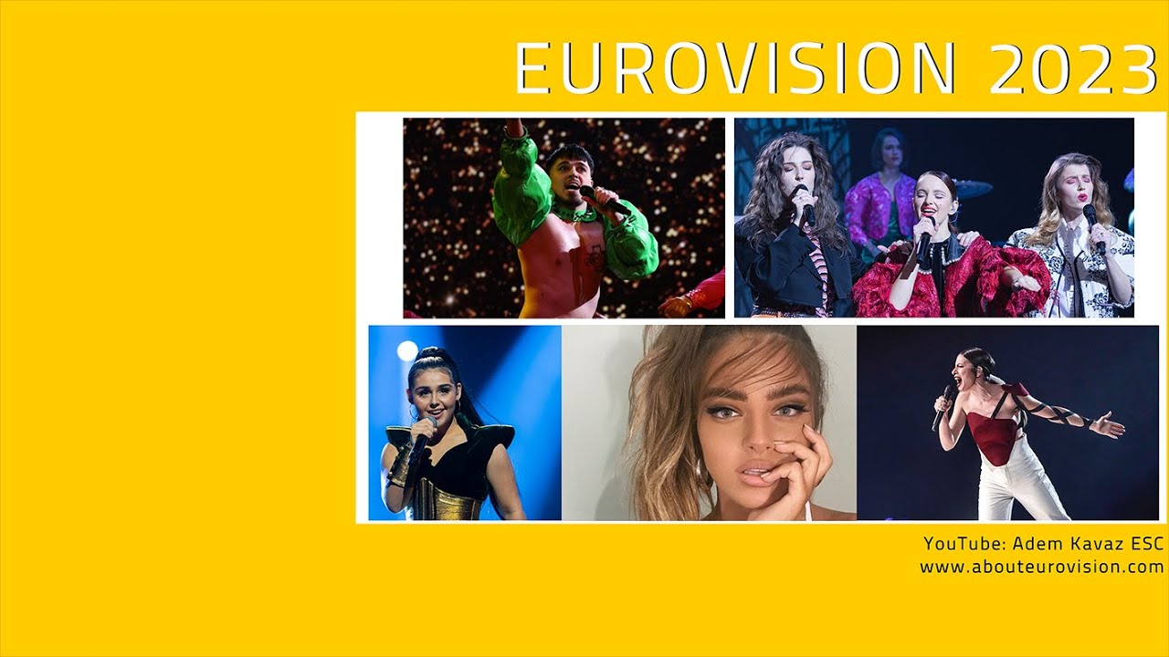 Potential Winners Eurovision 2023 - Potential Winners - Update #2 - YouTube