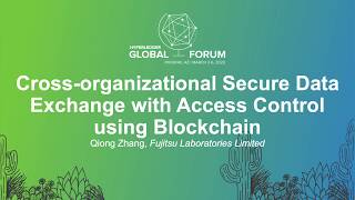 Cross-organizational Secure Data Exchange with Access Control using Blockchain - Qiong Zhang screenshot 2