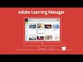 Adobe learning manager product tour