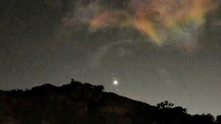 Night Sky Images #12 - Timelapse of Jupiter (and moons) rising above Clovelly - 11th September 2022