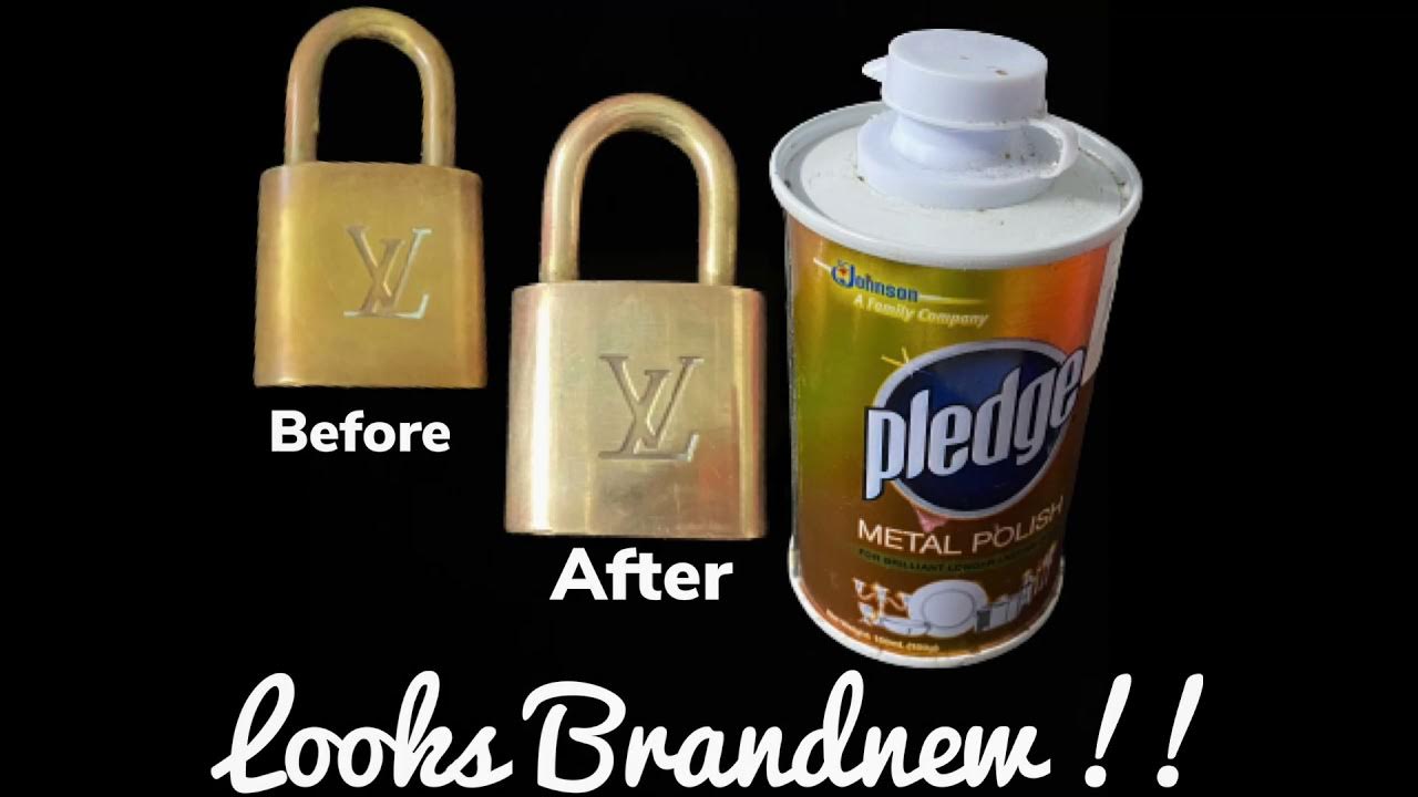 How to clean Louis Vuitton Padlock,How do I clean LV Padlock?,Review 