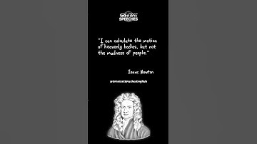 Greatest Speeches: Isaac Newton Quotes | Unraveling the Mysteries of the Universe | #quotes #shorts