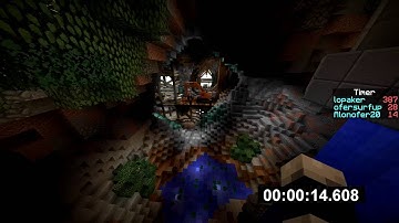 Minecraft: Terra Swoop Force Speedrun World Record! [2:33.416]