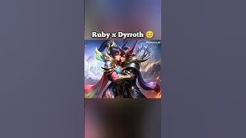Ruby x Dyrroth 😊 #shorts #mlbb #mobilelegends