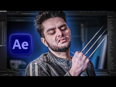 3D Wolverine Claws in After Effects Tutorial (No-Plugins needed)
