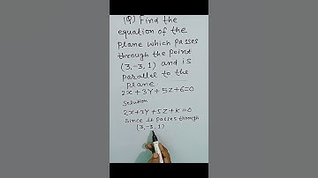 (The plane) class 12