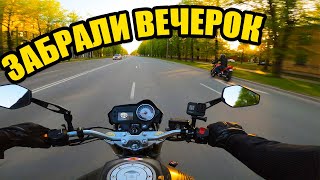 Новички Открыли сезон. Первый выезд на Honda CB 600