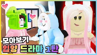 새토리에게 좋아하는 사람이!?💕 입양 드라마(상황극) 모아보기 1탄 [로블록스] 새상놀이터