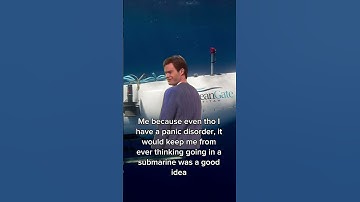 You couldn’t pay me enough to go down there #youtubeshorts #oceangate #submarine