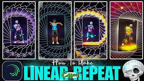HOW TO MAKE VIRAL LINEAR REPEAT EFFECT 📈☠️ IN ALIGHT MOTION 🤤 ALIGHT MOTION SE VIDEO EDIT KESE KARE