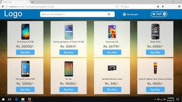 How To Make Online Shopping Cart Using PHP MySQL Ajax