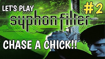 Chase the bad girl - Lets Play Syphon Filter #2 | PS1 Game Gameplay & Walkthrough | Nostalgia part 2