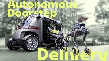 Robots + Autonomous Vans = 24/7 Delivery