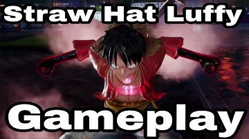 Jump Force Closed Beta | (Straw Hat Luffy Gameplay)