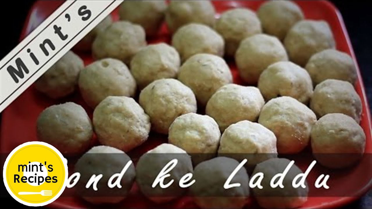Gond Ke Laddu | Indian Sweet Recipe | Desserts | Mintsrecipes #60 | MintsRecipes