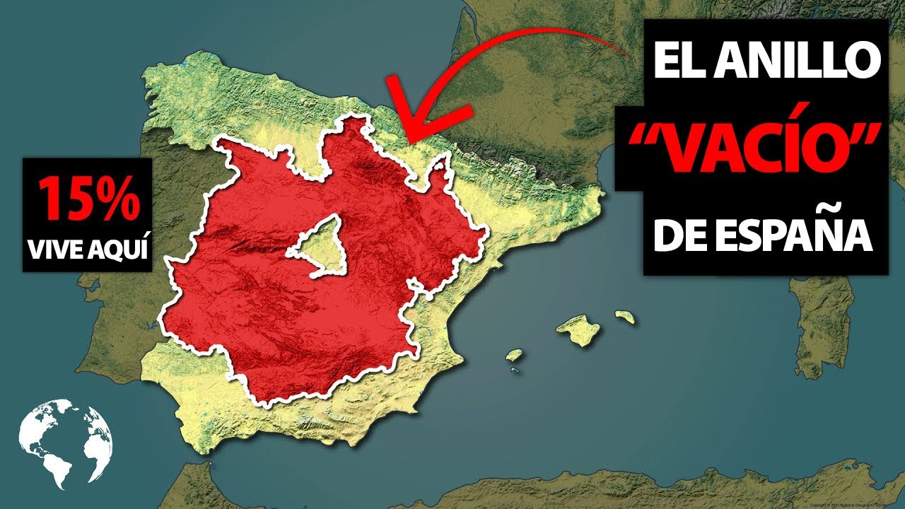 Por Qué Vive Tan Poca Gente en Esta ENORME ZONA del Centro de España