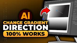 How To Change Gradient Direction in Illustrator (𝟮𝟬𝟮𝟲) | 100% WORKS | NO Yapping | FAST & EASY