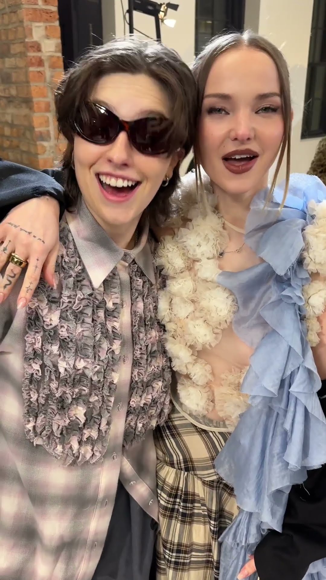 Dove Cameron \u0026 King Princess Are Twinning at Collina Strada