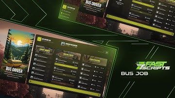 Fast Scripts Bus Job FiveM [ESX / QBCore / QBox]
