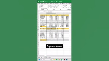 Master AutoSum in Excel in Seconds! | Quick & Easy Tutorial for Beginners #excel #shorts