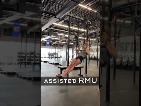 Ring muscle up transition and pull drills. Focus on the hip drive