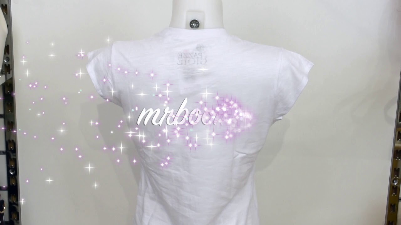 T-shirt Femme Beige Et Noir Avec Fiocco Nero - Manches Courtes - Taille S - Occasion Très Bon État