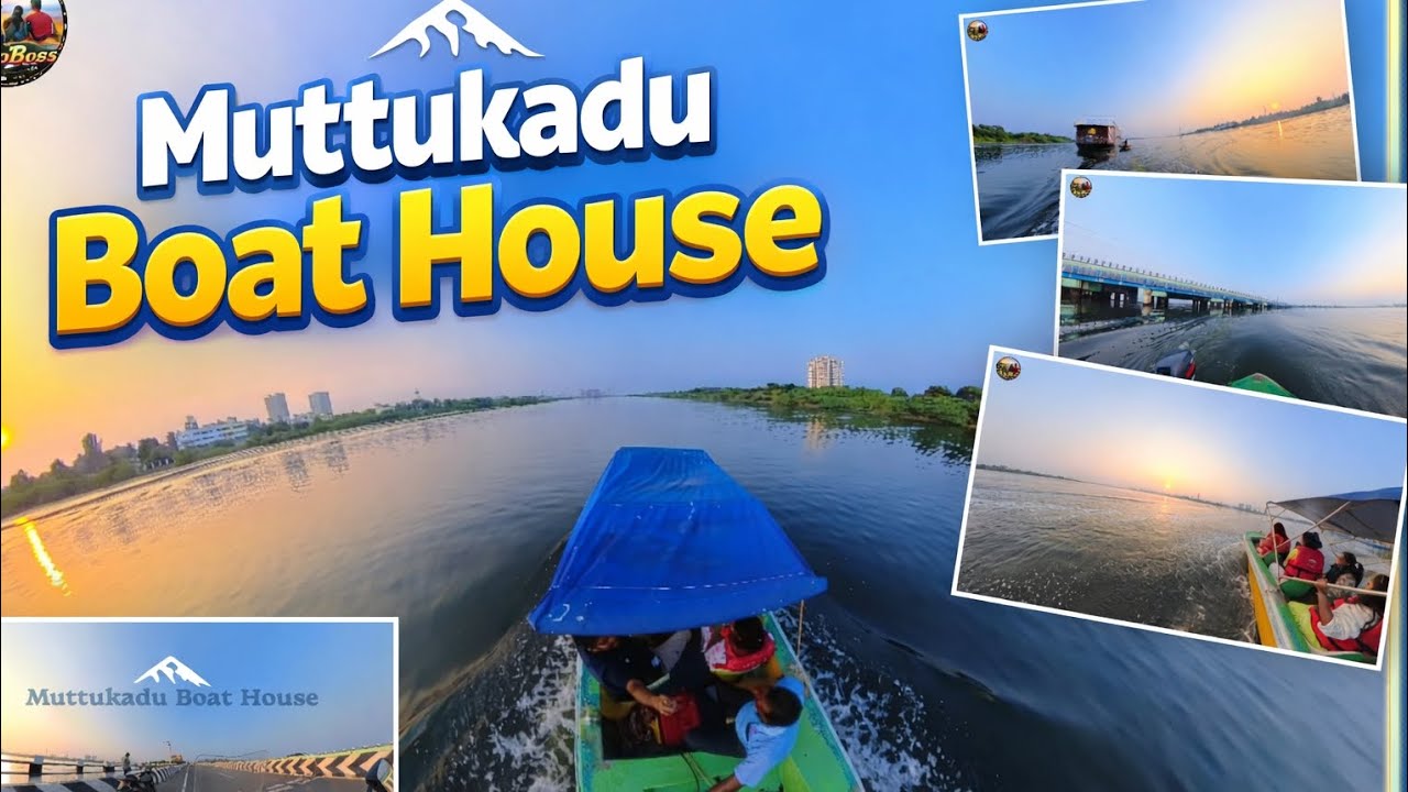 Muttukadu Boat House 🌊🚤 | Best Boating Spot in ECR Chennai | Weekend Vibes |முட்டுக்காடு படகு குழாம்