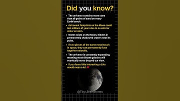 Facts About Space That Will Shock You